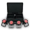 Chauvet DJ Freedom Par Q12 x4 with case front