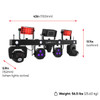Chauvet DJ GigBAR Move + ILS dimensions