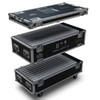 Chauvet EPIX Line 10 IP Road Case open with fixtures