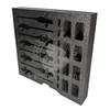 Foam Insert for 8 Shure PSM beltpacks standing