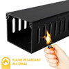 Cable Management 95" Open Slot Kit (4 pcs)