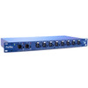 ProPlex Opto-Splitter 2x8 RDM RackMount front angle