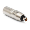 Hosa RCA Female to XLR Male Adapter back