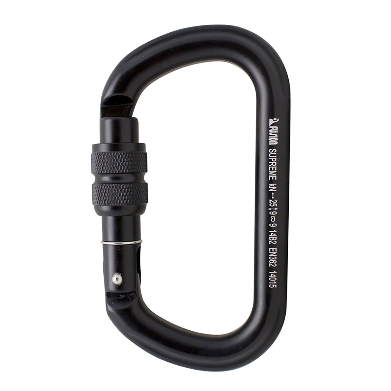 Fusion FP-9318 Supreme II Oval Screw Gate Aluminum Carabiner