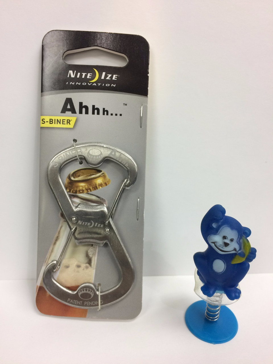 Nite Ize Ahhh S-biner with Bottle Opener Stainless Steel