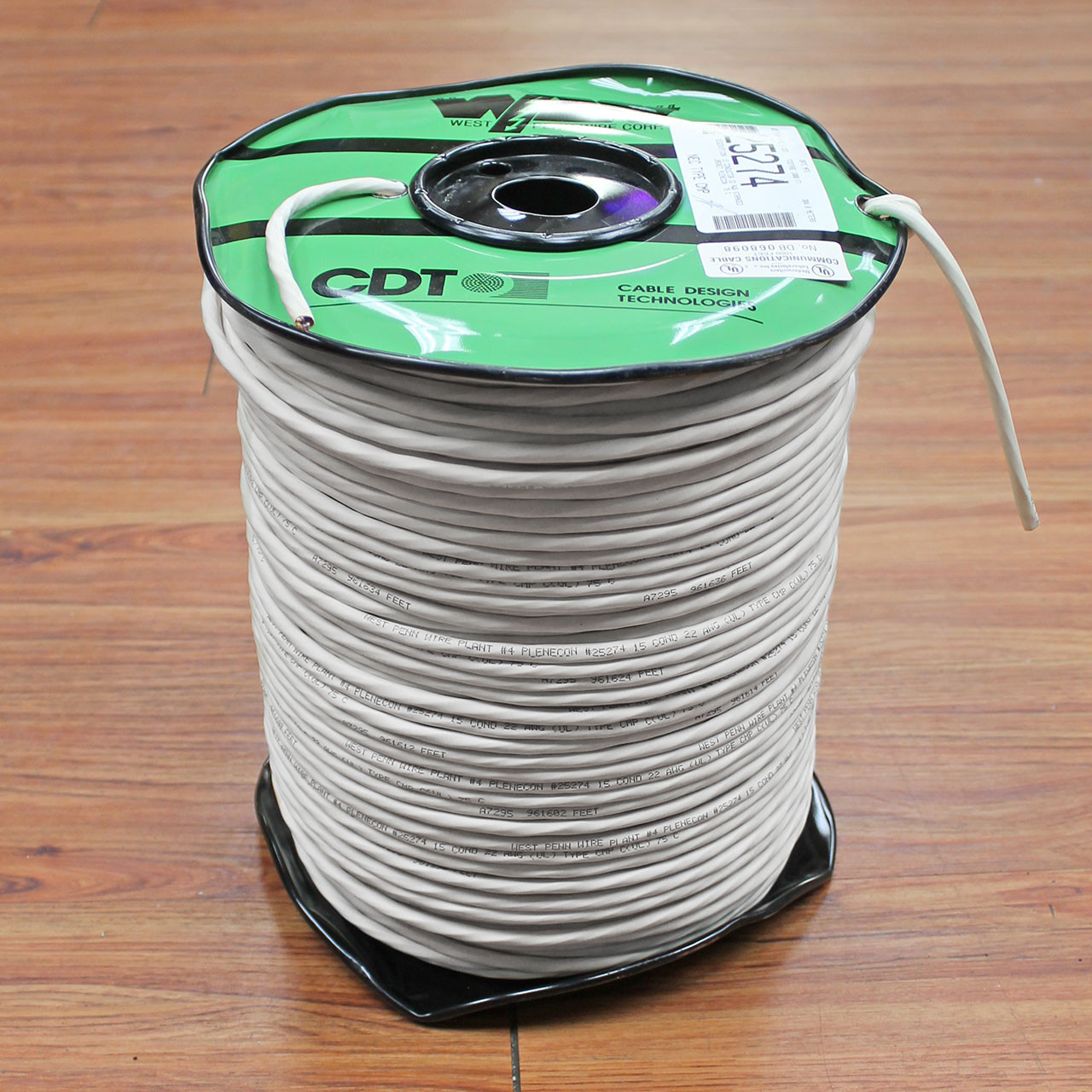 22 gauge 4-conductor wire (Sold by the foot)