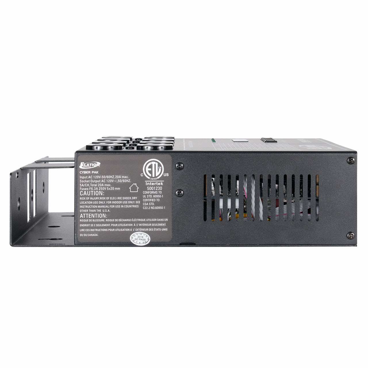 Elation Cyber Pack - 4 Channel Dimmer Pack - Monkey Wrench Productions