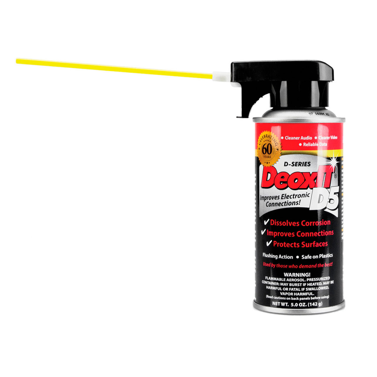 CAIG DeoxIT D5 Contact Cleaner 5 oz - Monkey Wrench Productions