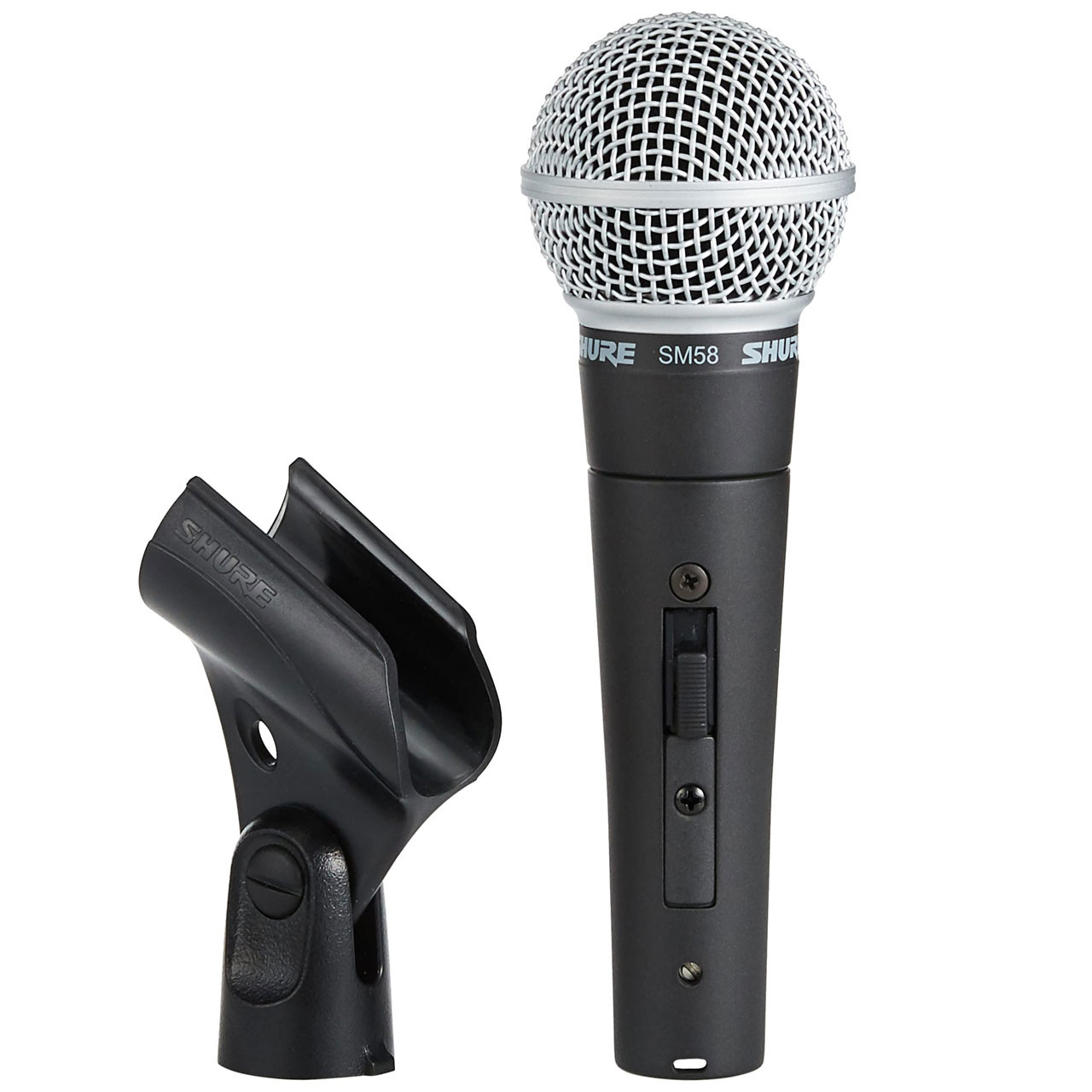 Shure SM58-LC Rugged Professional Studio Vocal Microphone, Cable Not  Included 