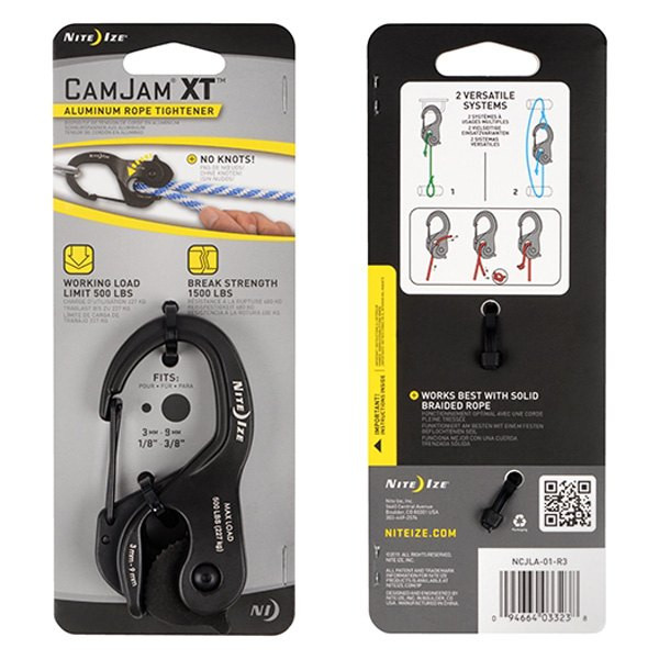 Nite Ize CamJam XT Large Aluminum Cord Tightener - Monkey Wrench