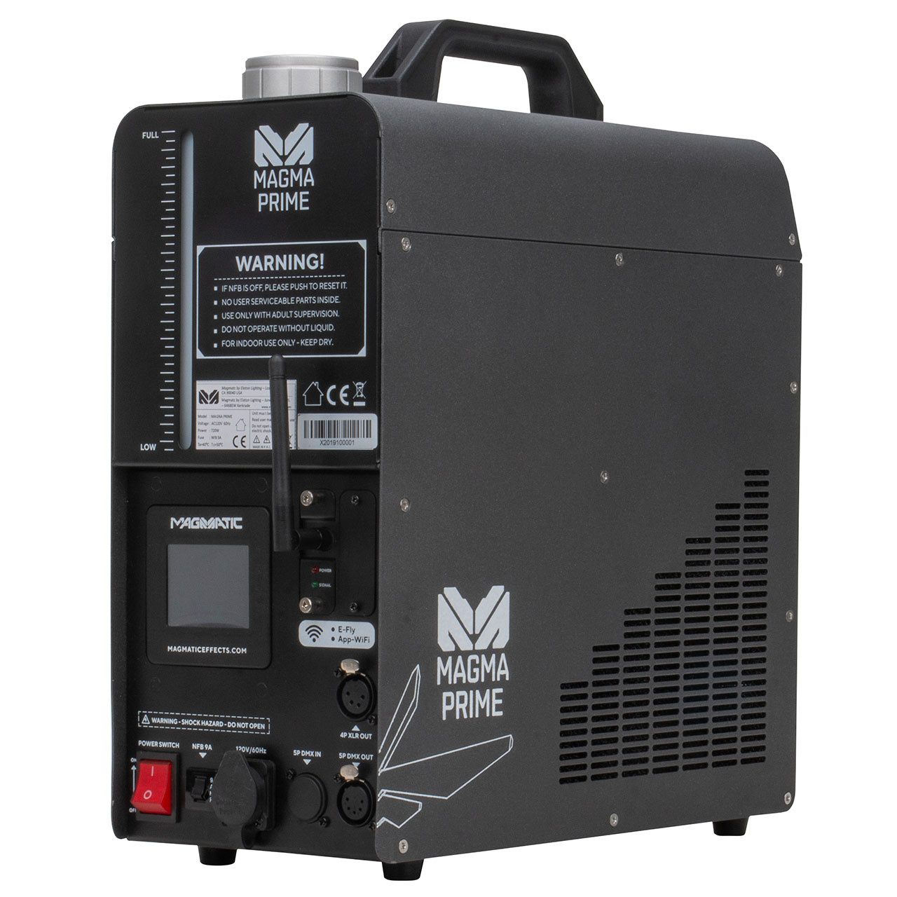 Elation Magmatic Magma Prime - 700W Water Based Hazer - Monkey
