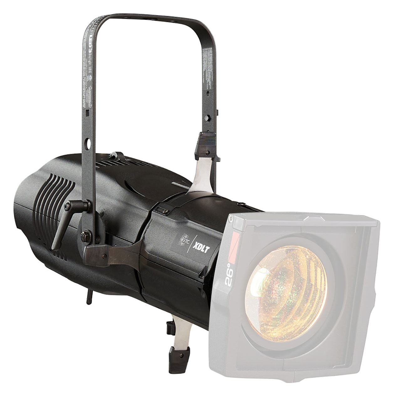 ETC Source Four LED Series 3 Lustr X8, Black (No lens tube