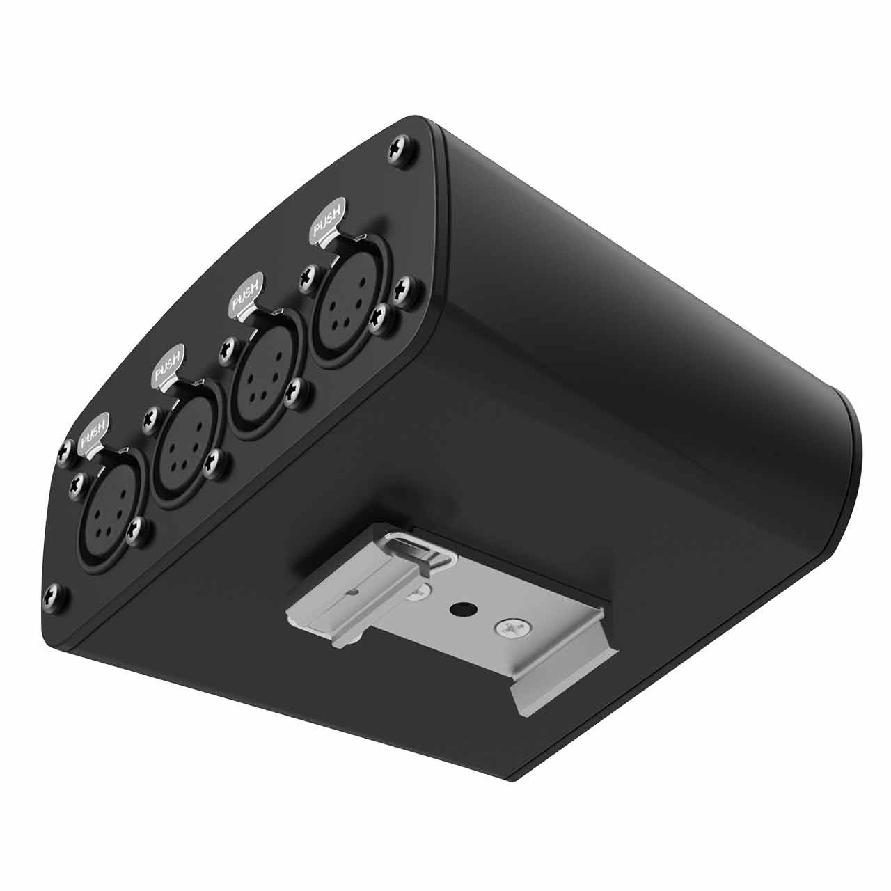 ENTTEC 70579 D-SPLIT 4-Port Isolated DMX512 Splitter (4) 5-Pin