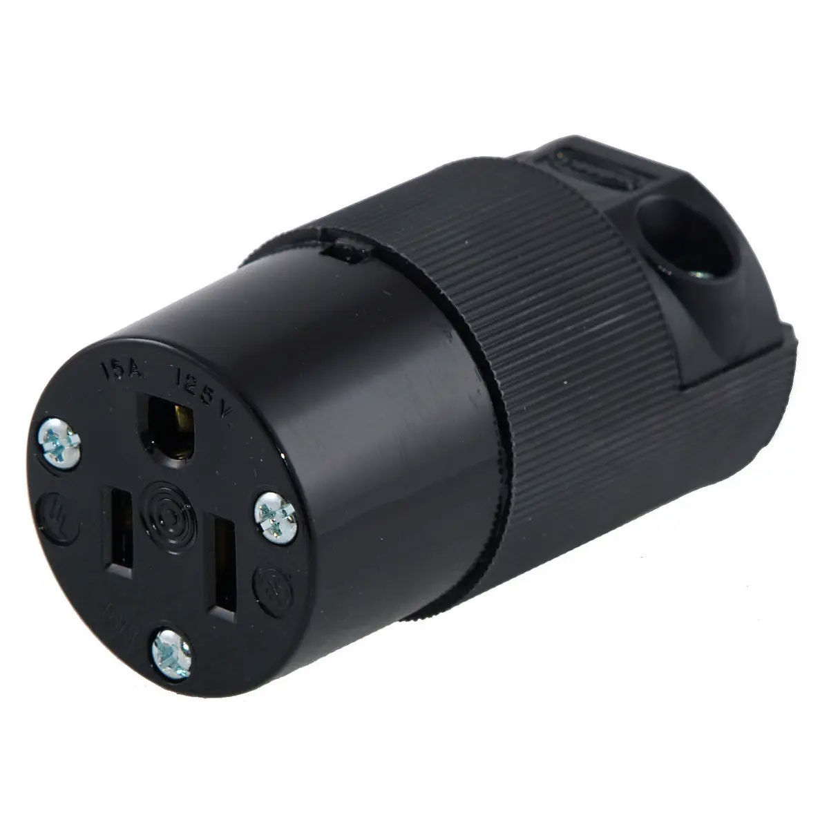 Hubbell HBL5269CM2 Straight Blade (Edison) Female Connector 15A