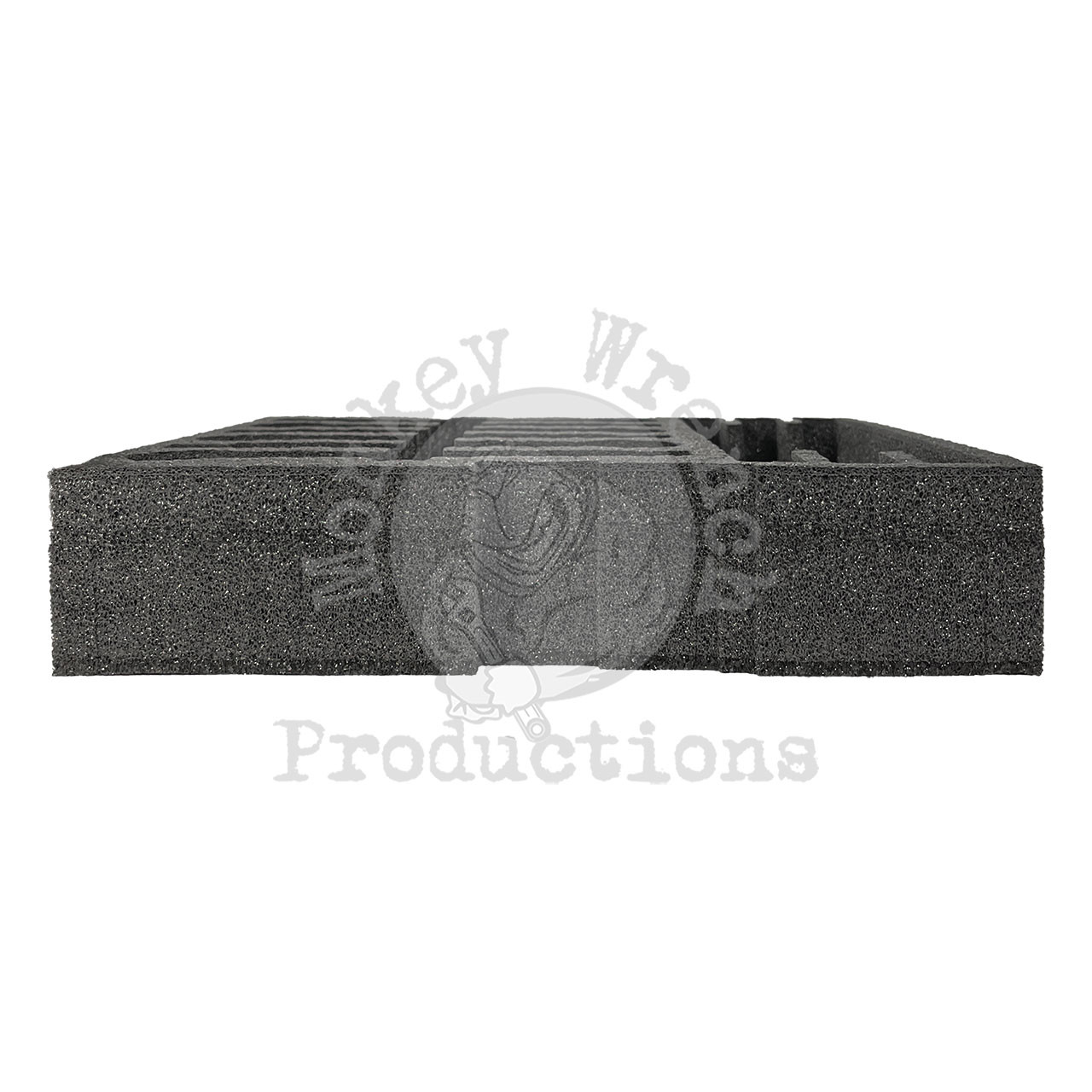 Foam Insert for 6 wireless mics, fits 3U rack drawer - Monkey