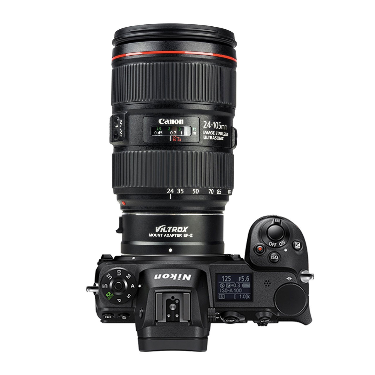 Viltrox EF-Z Lens Mount Adapter for Canon EF/EF-S Lens to Nikon