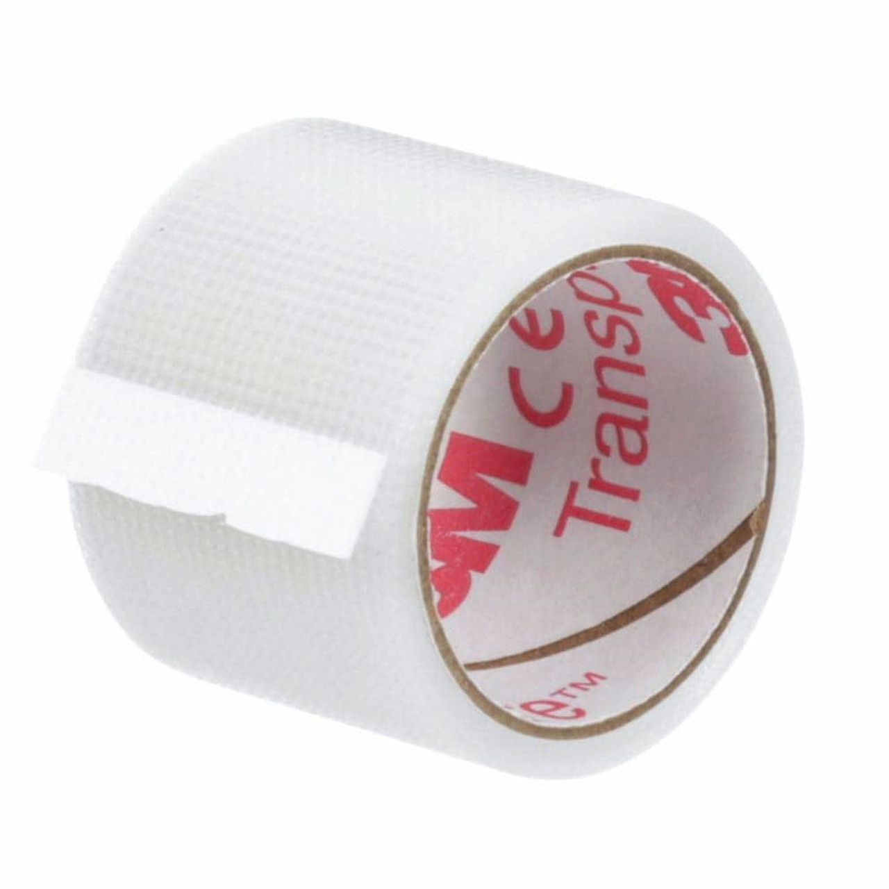 3M 1527S Transpore Clear Surgical Tape 1 X 1.5 yd Pack of 20 Rolls for  wireless mics - Monkey Wrench Productions Store