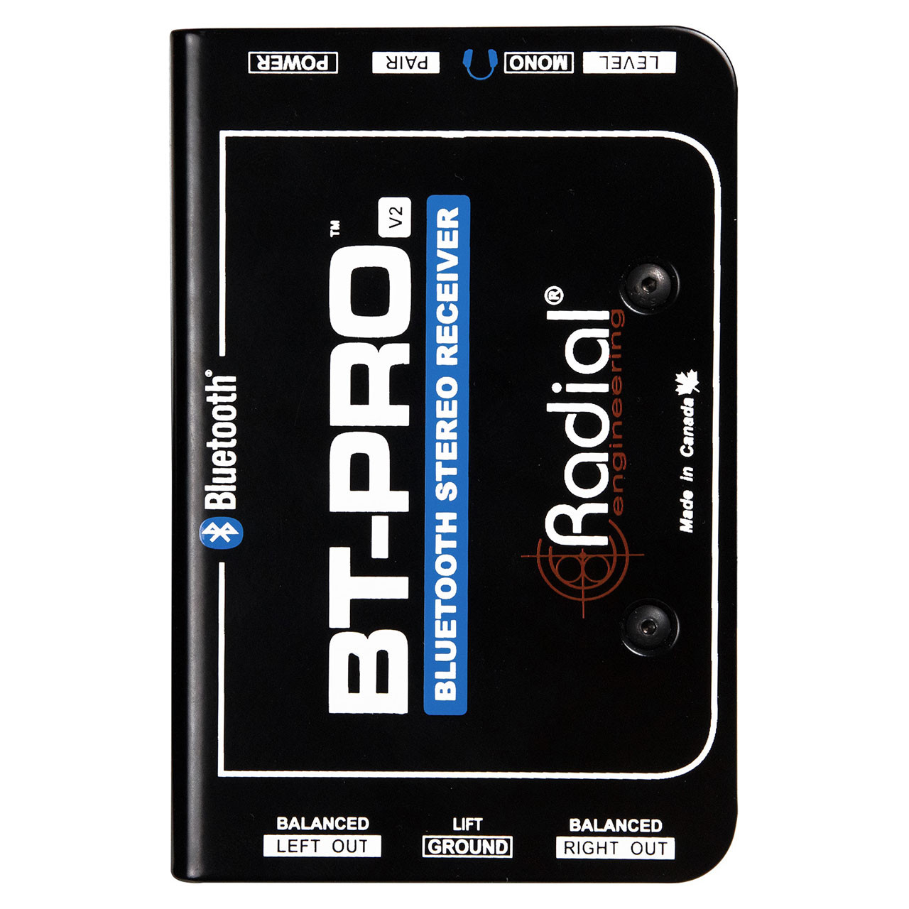 配信機器・PA機器・レコーディング機器 Radial BT-PRO V2 (Bluetooth DI) Radial BT-Pro V2 2-Channel Active Direct Box and Bluetooth