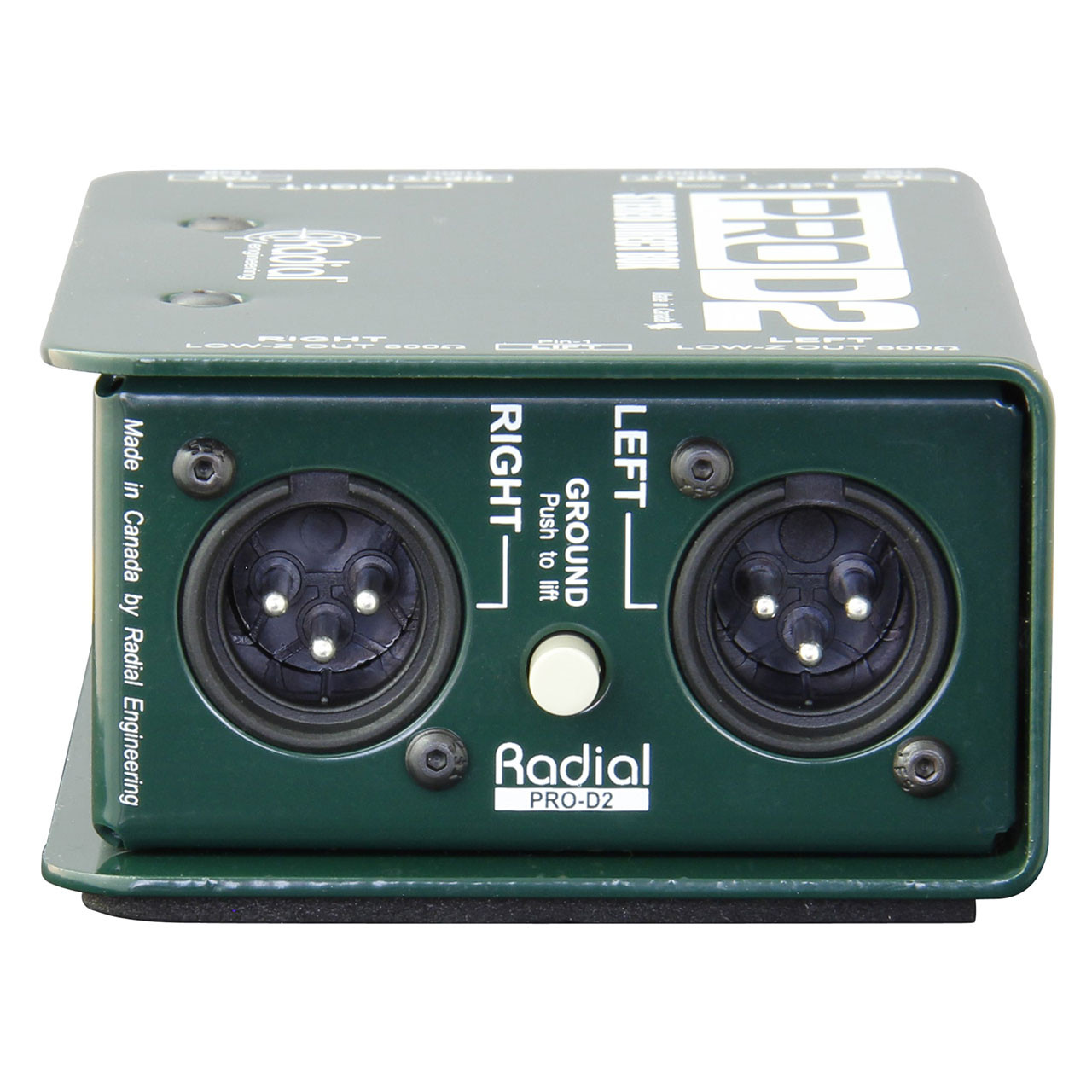 Radial PRO D2 ステレオダイレクトボックス Amazon.com: Radial ProD2 Passive 2 Channel Direct Box