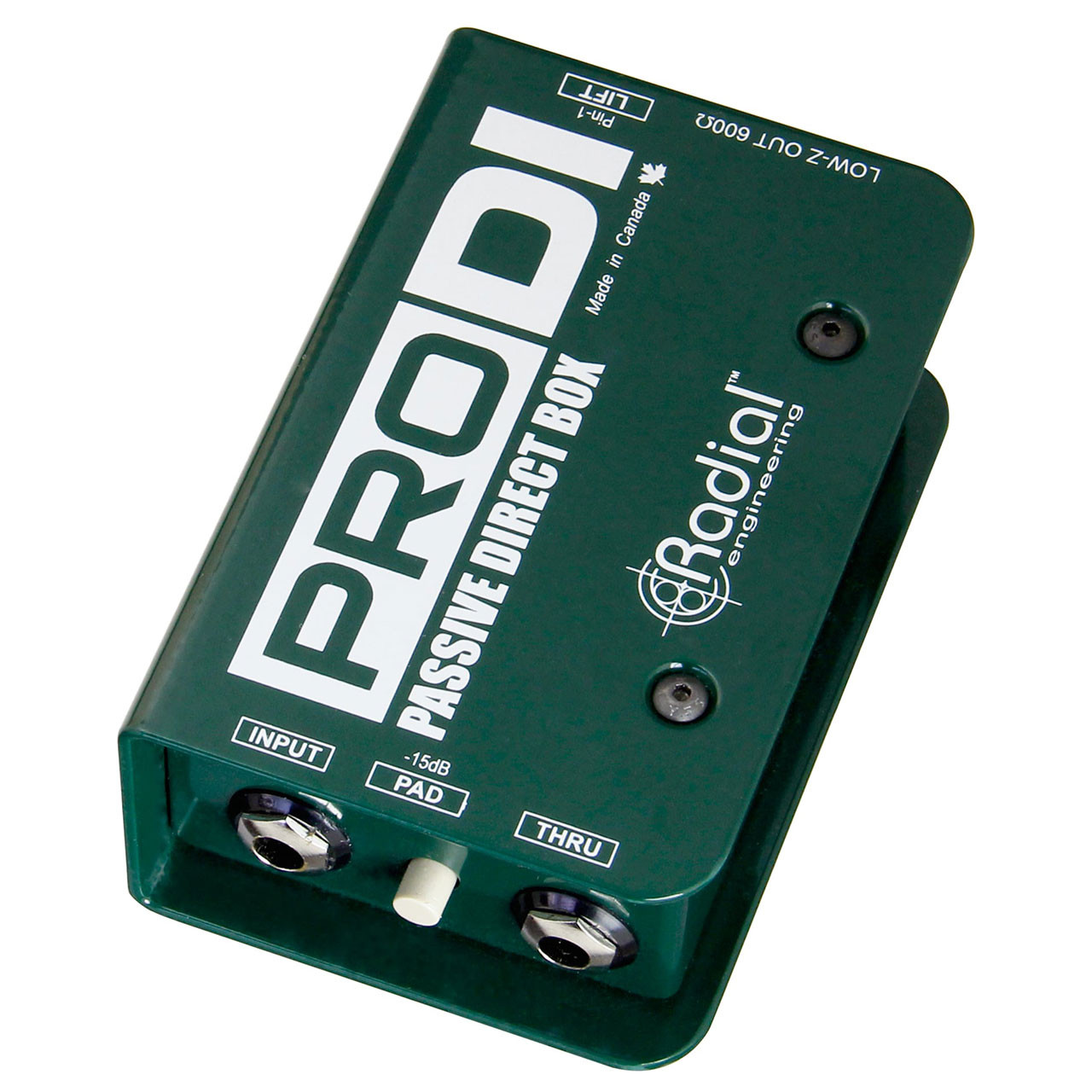 Radial ProDI 1-Channel Passive Instrument Direct Box - Monkey