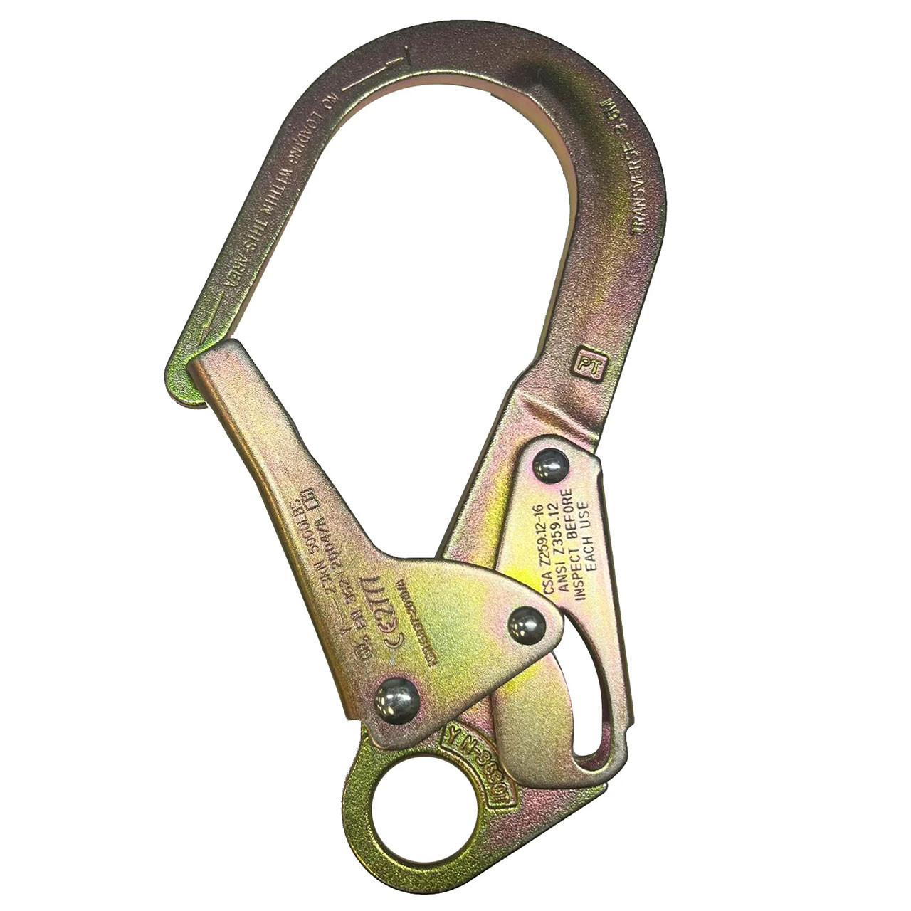 Fusion FP-6033 Infinity Steel Rebar Snap Hook, Gold - Monkey