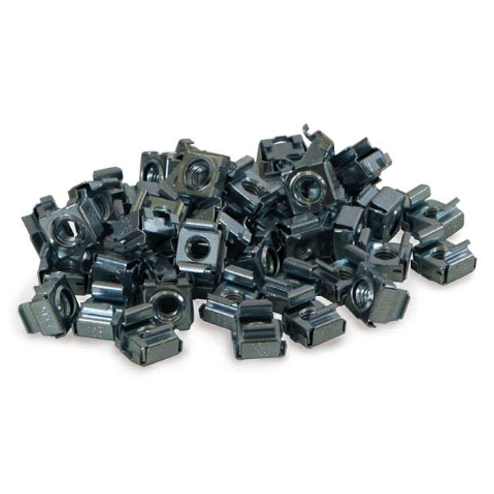 Cage/Server/Racking Clip Nuts 10-32, 50 pieces - Monkey Wrench Productions