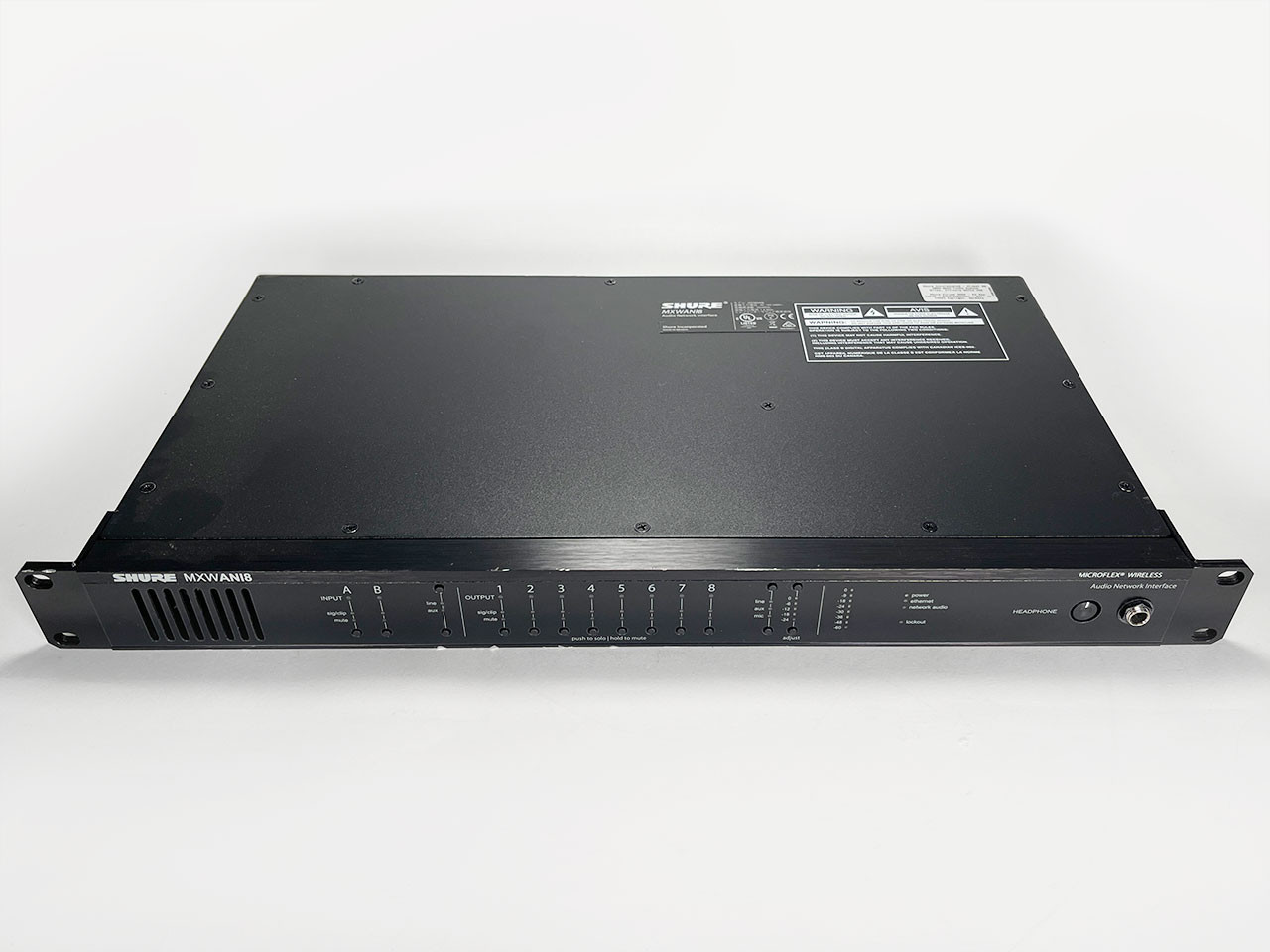 Shure MXWANI8 8-Channel Audio Network Interface - Monkey Wrench