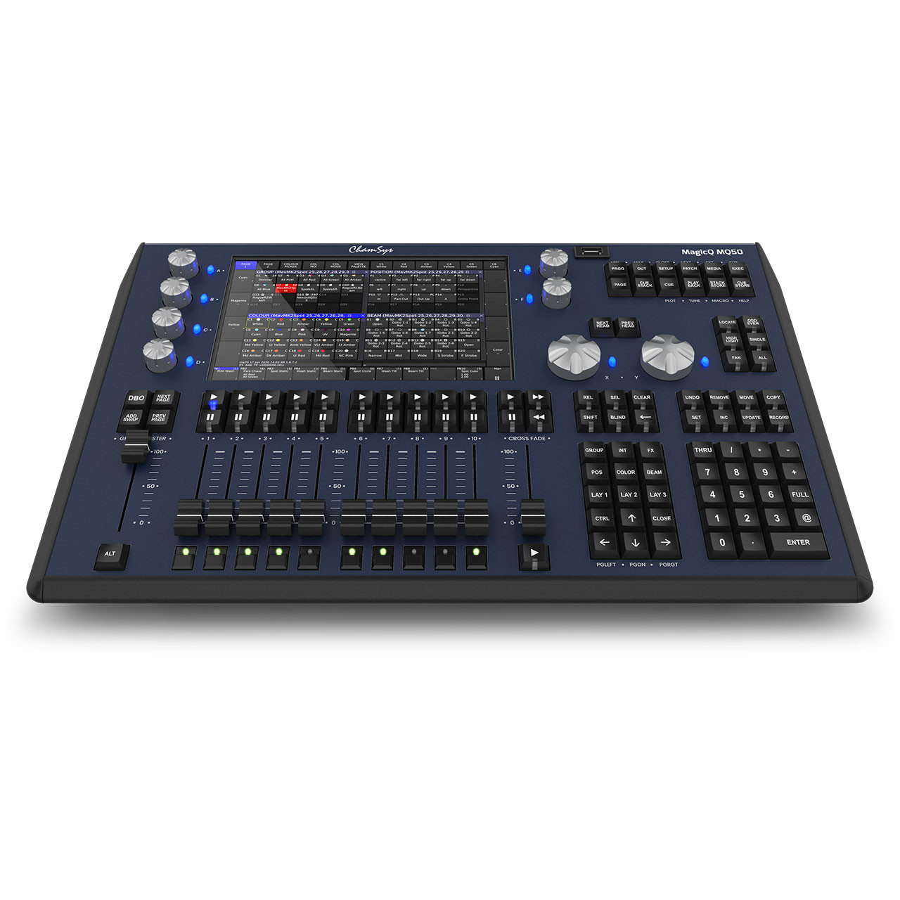 ChamSys MagicQ MQ50 Compact Console - Monkey Wrench Productions