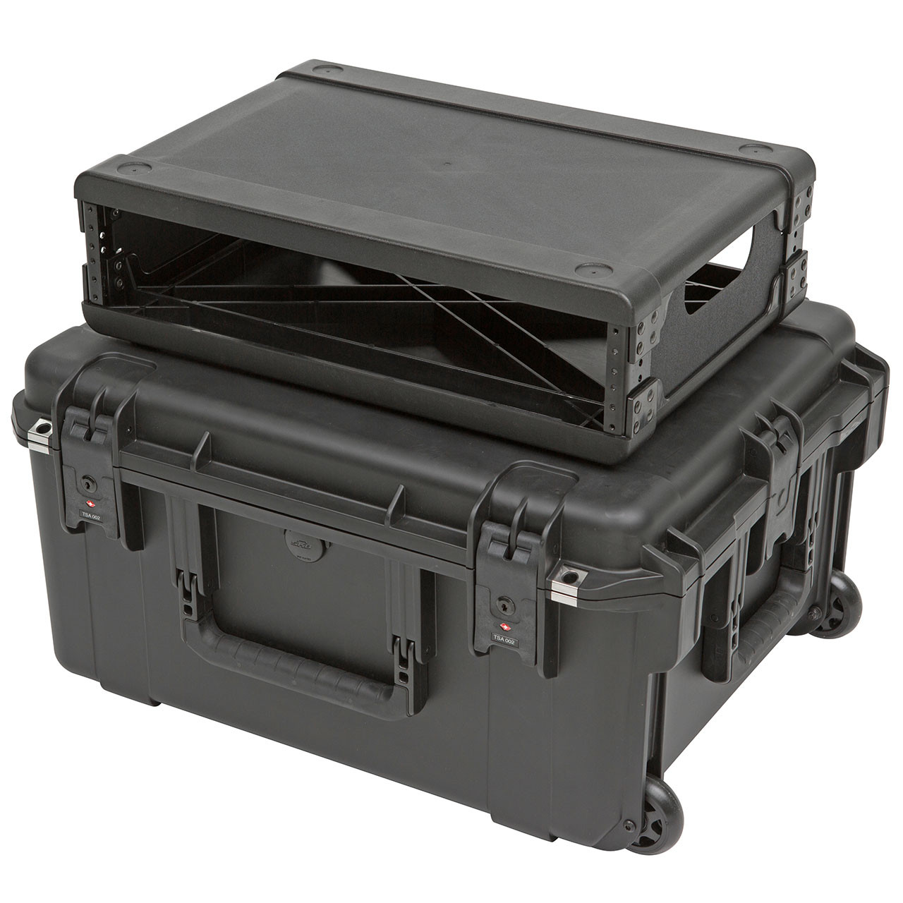 SKB Cases 3i-221710WMC iSeries Rolling Wireless Mic Fly Rack