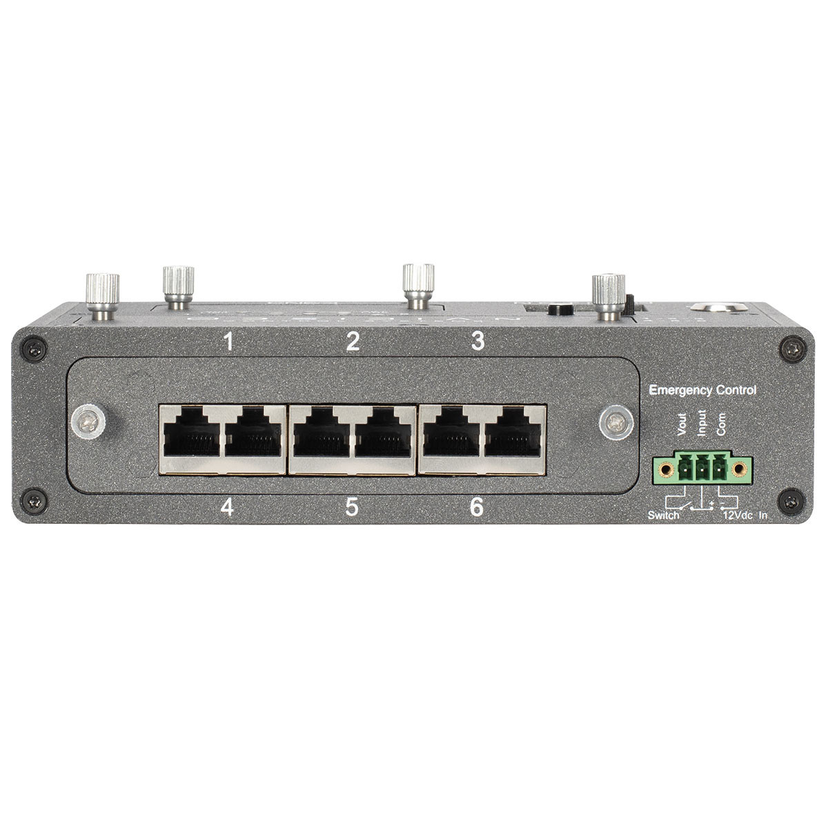 Obsidian Netron EN6D - 6 x RJ45 Port Ethercon to DMX Node - Monkey