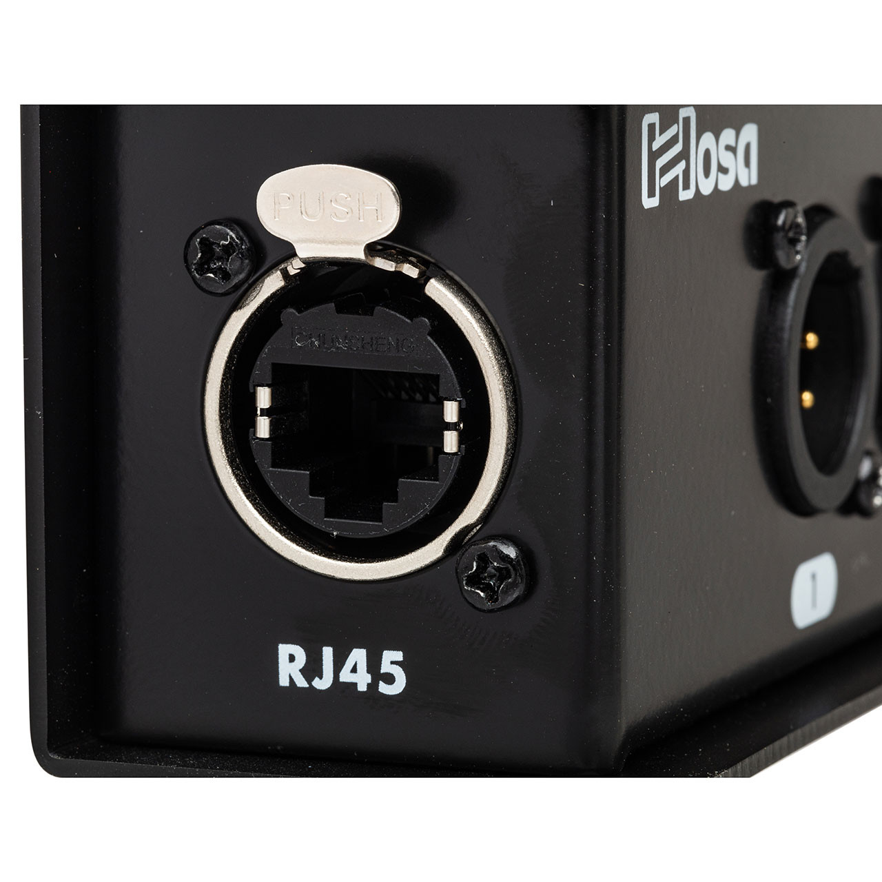 Hosa DNX-545M Ethernet to 5-Pin Male DMX Extender Box - Monkey