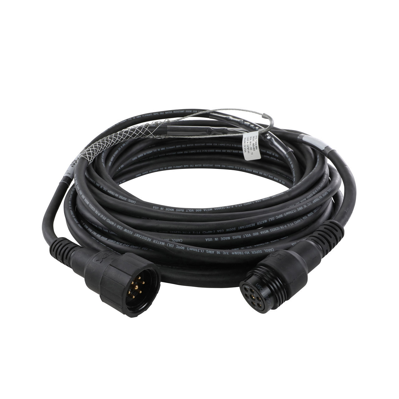Lex EverGrip Molded 7-Pin Motor Control Cable 25 ft - Monkey
