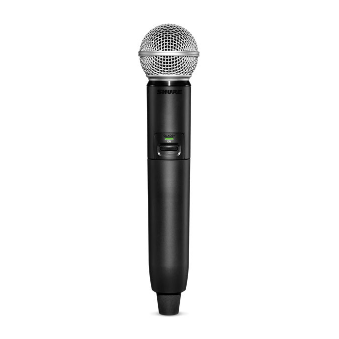 Shure GLXD2+/SM58 Digital Wireless Dual Band Handheld Transmitter