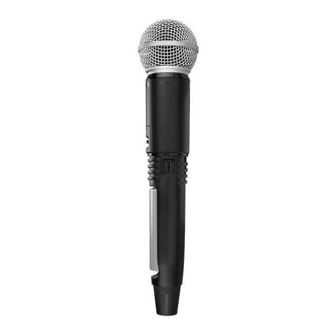 Shure GLXD2+/SM58 Digital Wireless Dual Band Handheld Transmitter