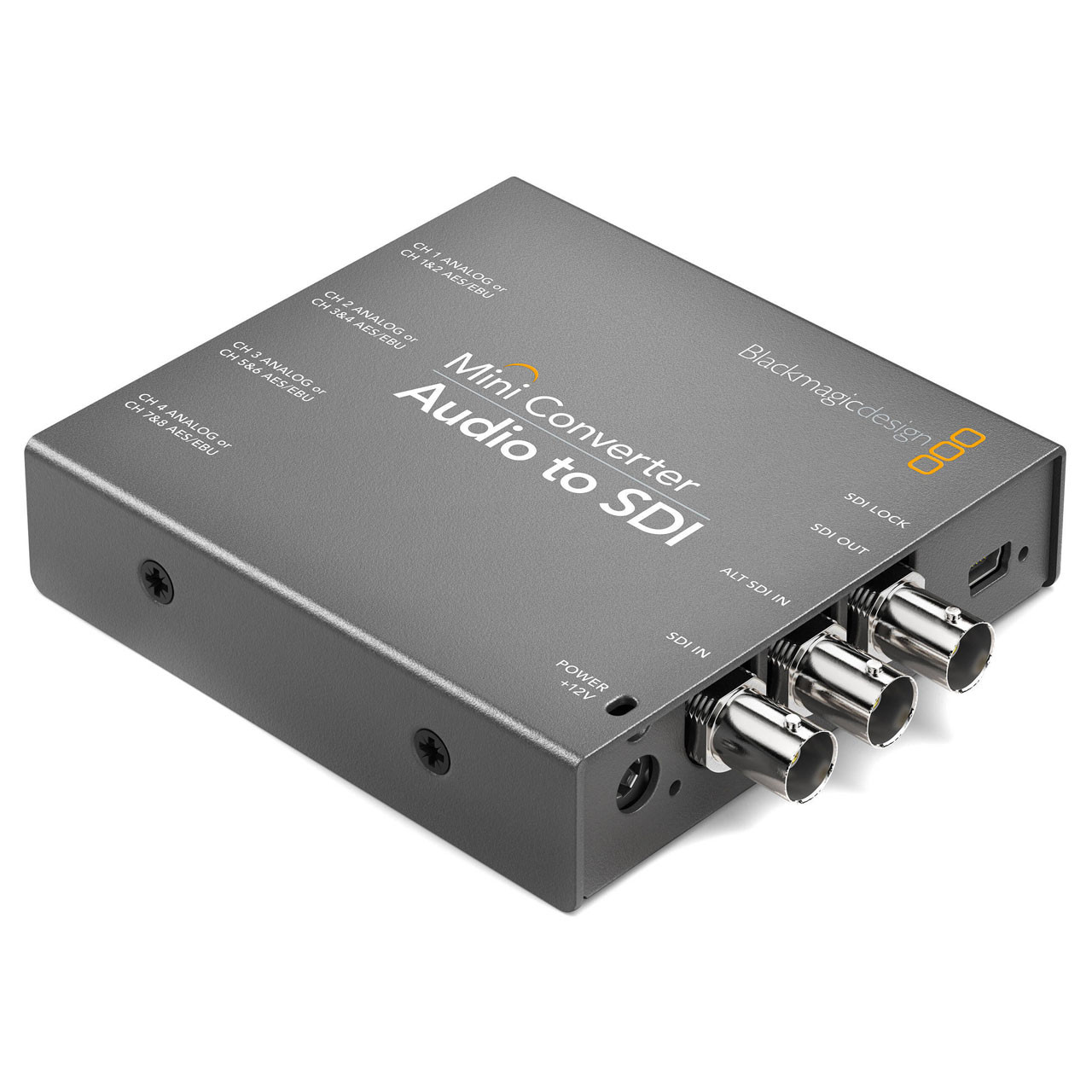 Blackmagic Design Mini Converter Audio to SDI - Monkey Wrench Blackmagic Design Mini Converter Audio to SDI - Monkey Wrench