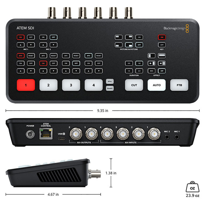 Blackmagic Design ATEM SDI - Monkey Wrench Productions