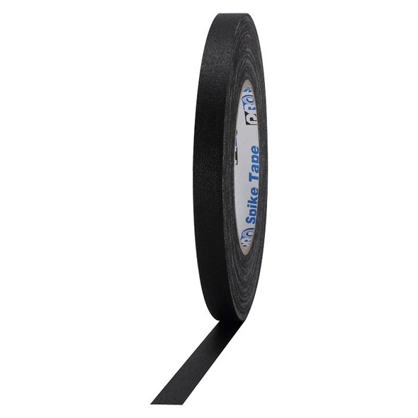 Pro Gaff Black Spike Tape 1/2 in. wide roll