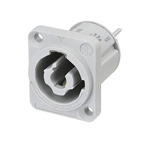 Neutrik NAC3MPXXA-WOT PowerCON Blue Chassis Receptacle without