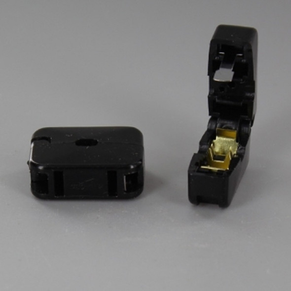 Add-A-Tap-Outlet Female Inline Receptacle Non grounding, Black Add-A-Tap-Outlet Female Inline Receptacle Non grounding, Black