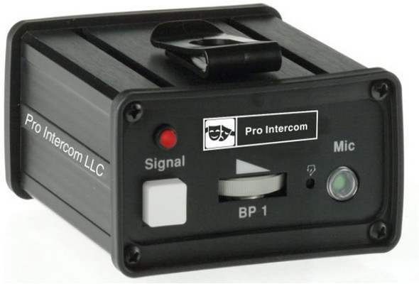 Pro Intercom Belt Pack Single Circuit with Dynamic Mic BP1