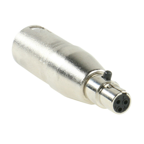 XLR Male to Tiny XLR Female Adapter