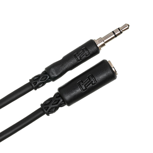 Hosa Headphone Extension Cable 3.5 mm TRS angle