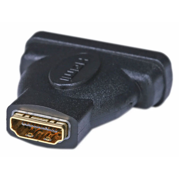 HDMI Female to DVI-D Single Link Female Adapter HDMI End