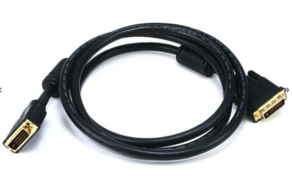 DVI-D Male to Male Dual Link Cable - 6 ft.