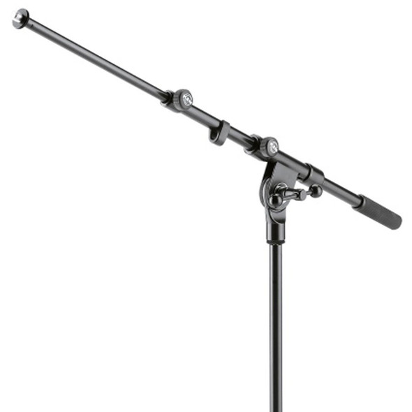 K&M 259 Microphone Stand with Boom Arm closeup