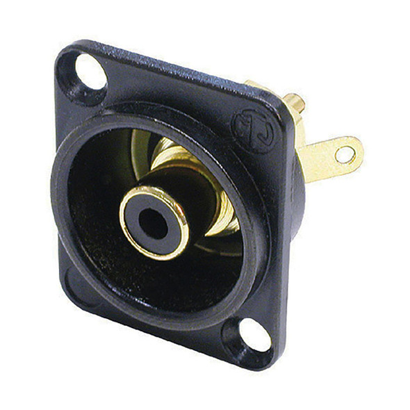 Neutrik NBB75DFIB-P Isolated Protruding BNC Feedthrough