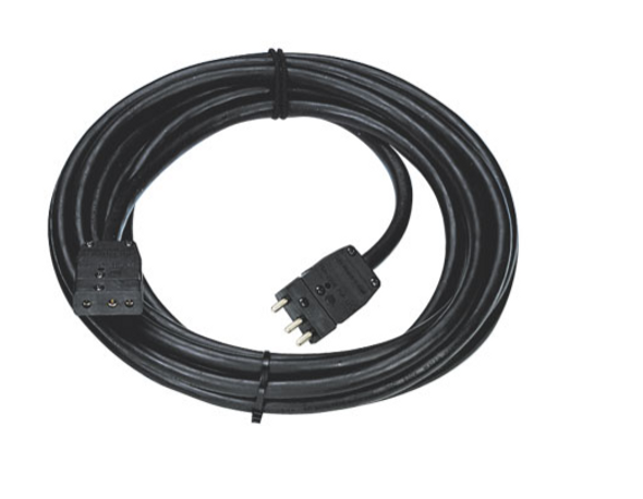 Stage Pin 12/3 SJOOW Black Extension Cable