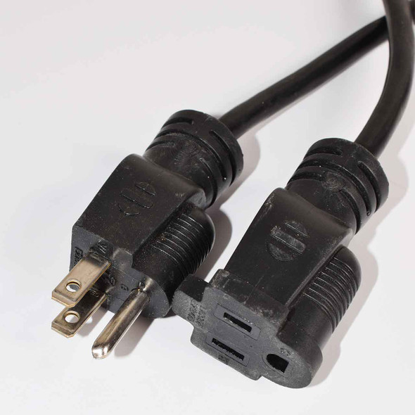 Accu-Cable AC Edison Extension Cord connectors