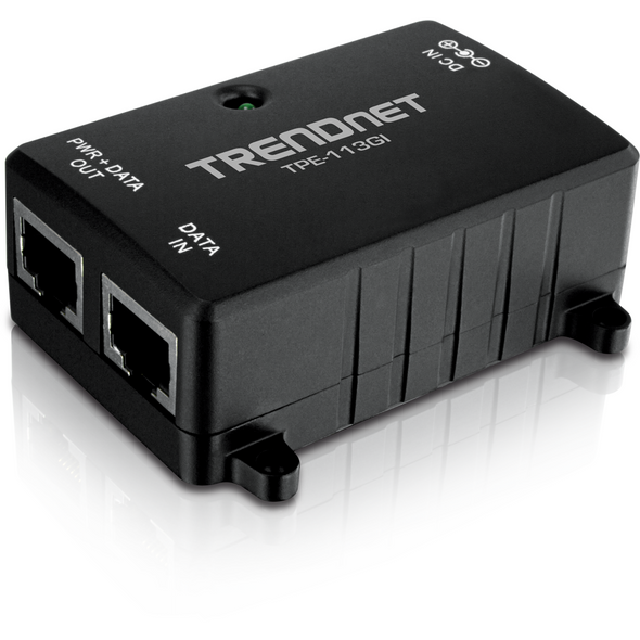 TRENDnet TPE-113GI Gigabit Power over Ethernet (PoE) Injector