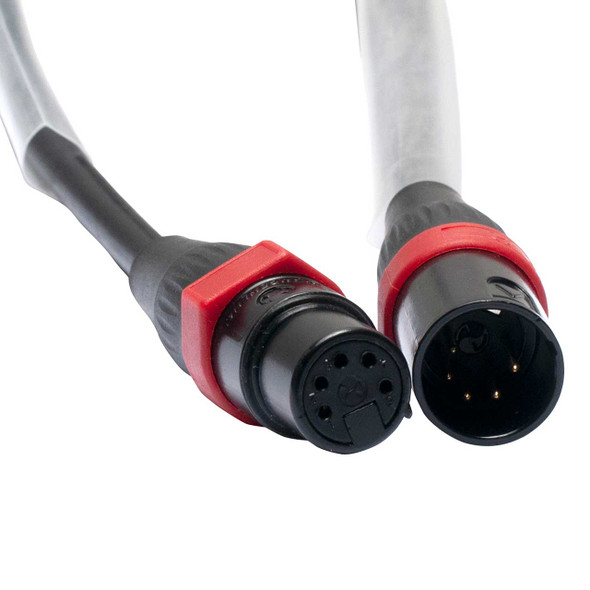 Accu-Cable 5-Pin DMX Pro 3 ft Cable connectors